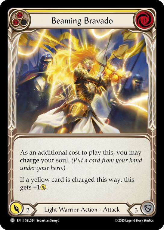 Beaming Bravado (Yellow)