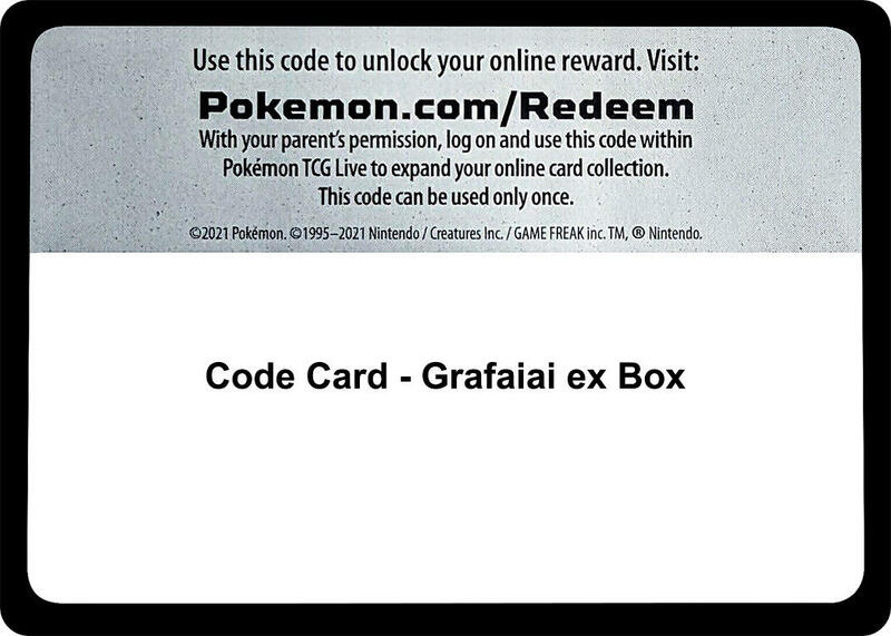 Code Card - Grafaiai ex Box