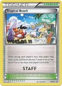 Tropical Beach card