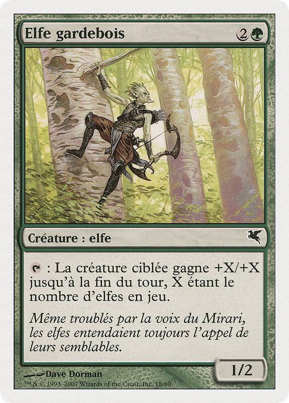 Timberwatch Elf (French) - "Elfe gardebois"