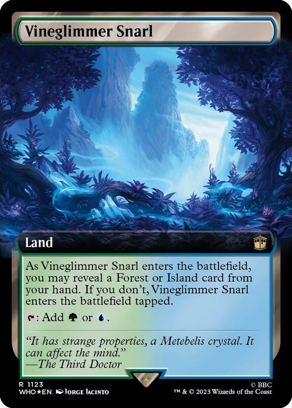 Vineglimmer Snarl (Extended Art) (Surge Foil)