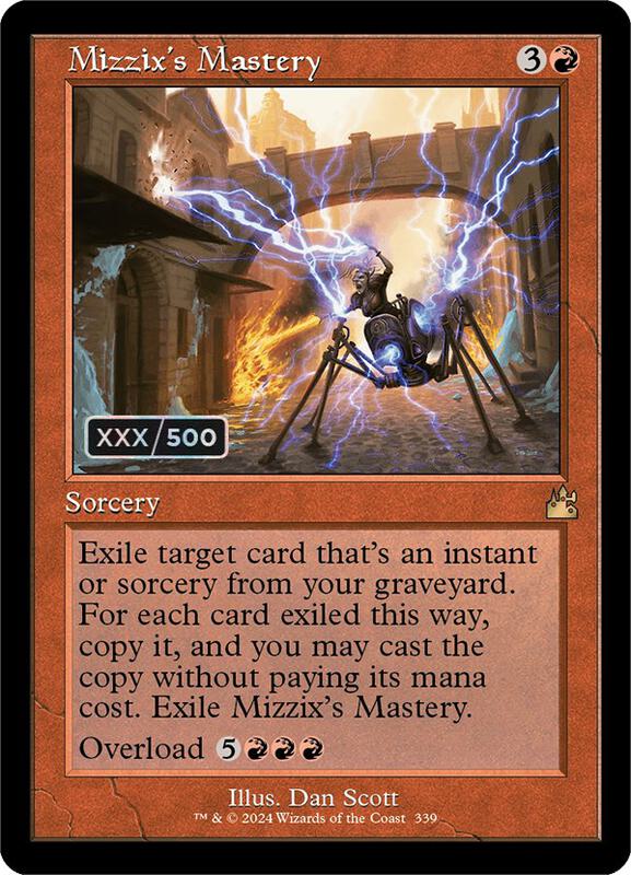Mizzix's Mastery (Retro Frame) (Serial Numbered)