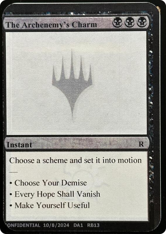 The Archenemy's Charm
