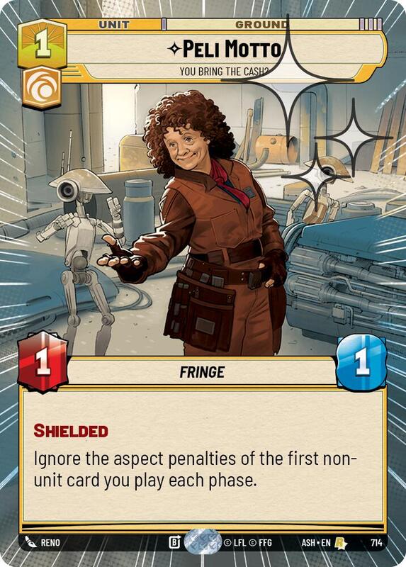 Peli Motto - You Bring the Cash? (Hyperspace Foil)