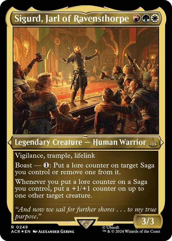 Sigurd, Jarl of Ravensthorpe (Foil Etched)