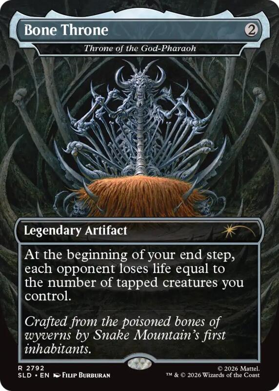 Bone Throne - Throne of the God-Pharaoh