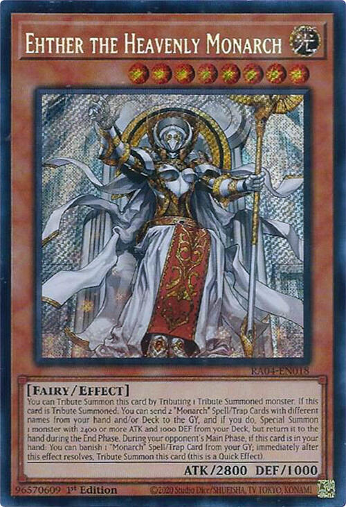 Ehther the Heavenly Monarch (Secret Rare)