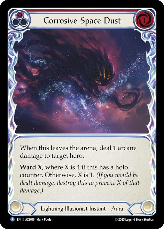 Corrosive Space Dust (Red)