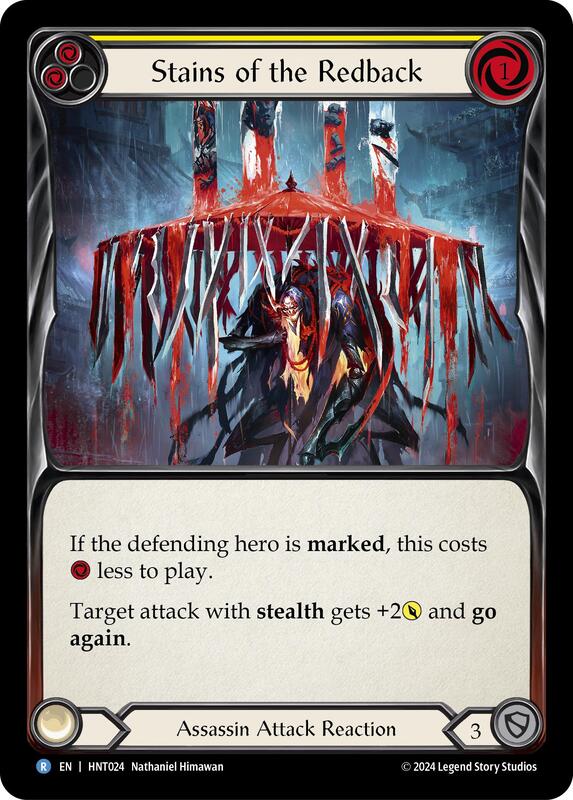 Stains of the Redback (Yellow)