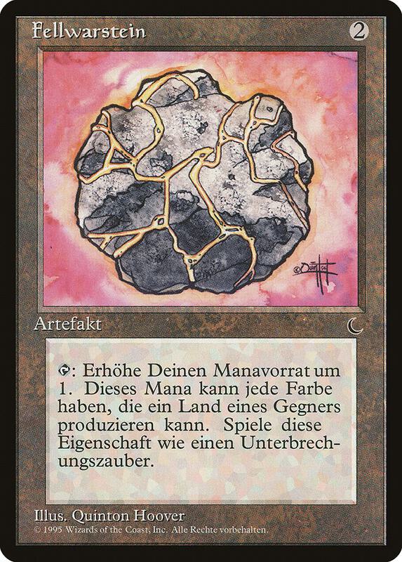 Fellwar Stone (German) - "Fellwarstein"