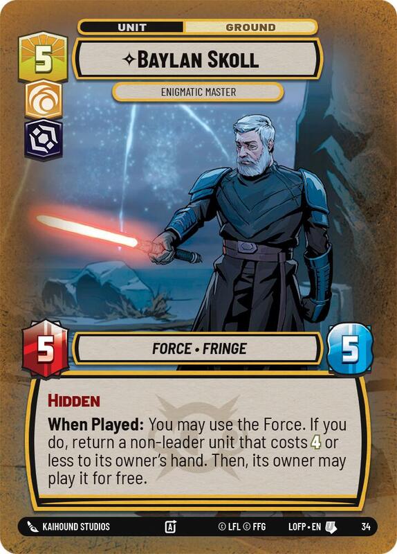Baylan Skoll - Enigmatic Master (Foil)