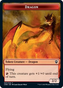 Dragon // Treasure Double-Sided Token