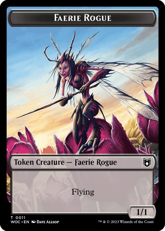 Faerie Rogue (0011) // Pirate Double-Sided Token