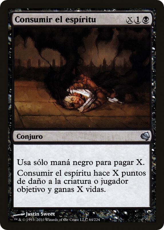 Consume Spirit (Spanish) - "Consumir el espiritu"