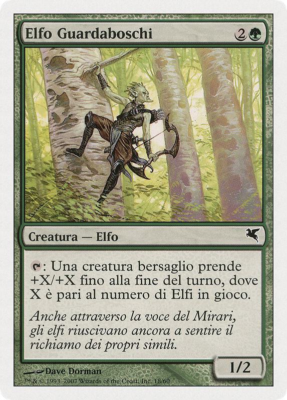 Timberwatch Elf (Italian) - "Elfo Guardaboschi"