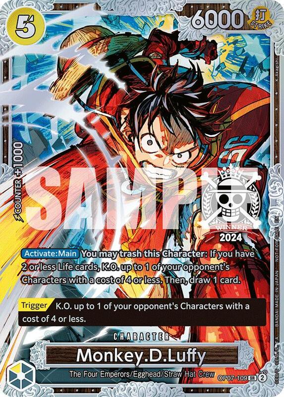 Monkey.D.Luffy (Championship 2024 World Final 2nd Place)