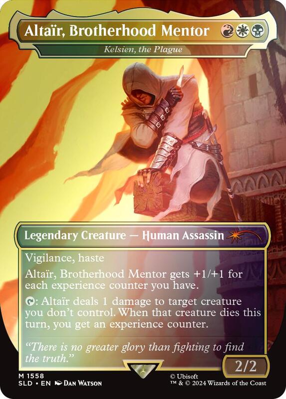 Altair, Brotherhood Mentor - Kelsien, the Plague (Rainbow Foil)