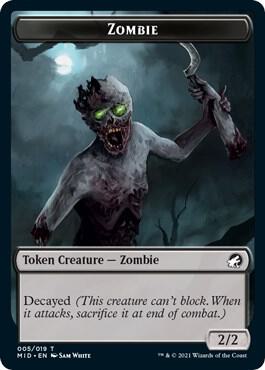 Zombie (005) // Beast Double-Sided Token