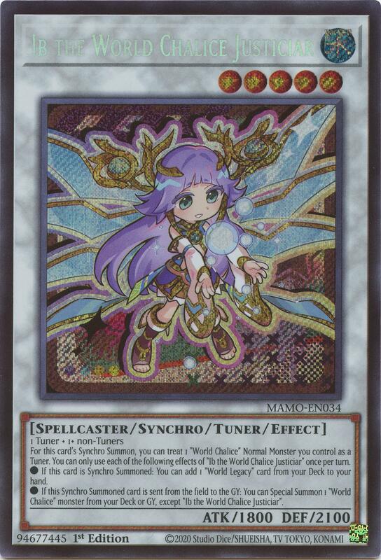 Ib the World Chalice Justiciar (Secret Rare)