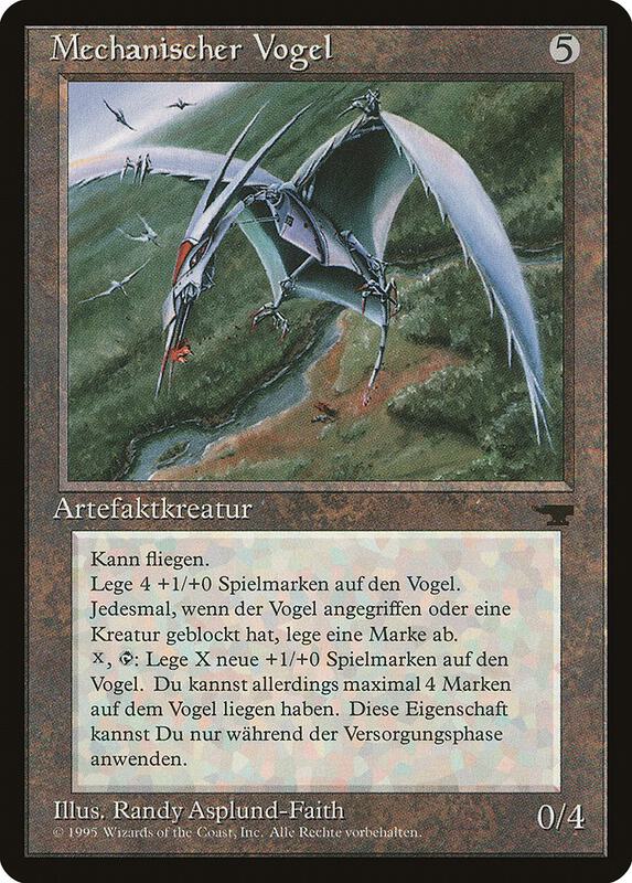 Clockwork Avian (German) - "Mechanischer Vogel"
