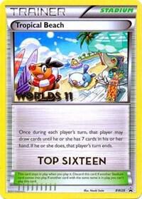 Tropical Beach card