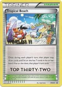 Tropical Beach card