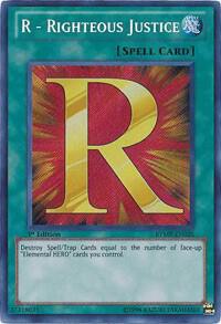 R - Righteous Justice
