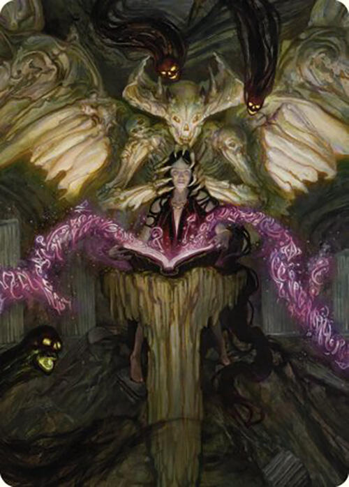 Demonic Tutor Art Card