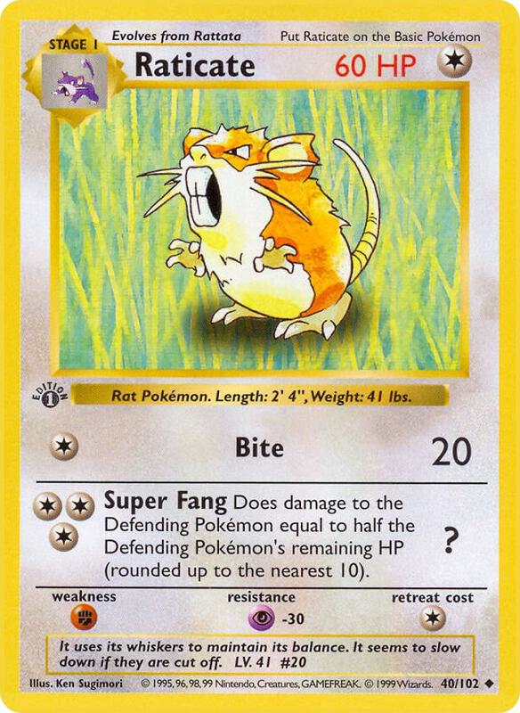 Raticate card
