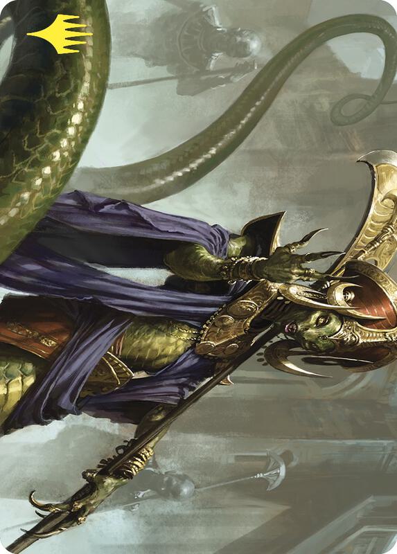 Sidisi, Brood Tyrant Art Card (Gold-Stamped)