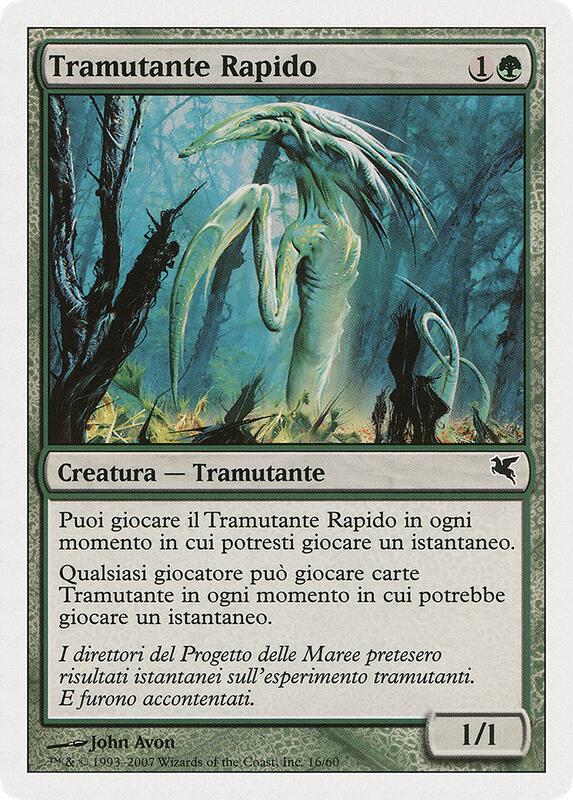 Quick Sliver (Italian) - "Tramutante Rapido"