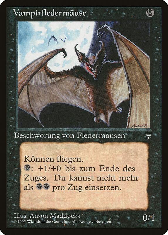 Vampire Bats (German) - "Vampirfledermause"