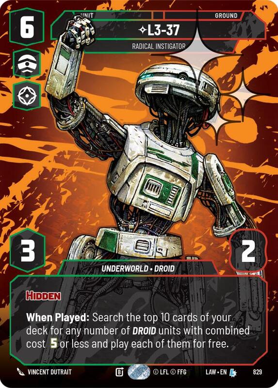 L3-37 - Radical Instigator (Prestige Foil)