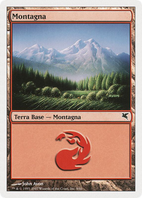 Mountain (Italian) - "Montagna" (D9)