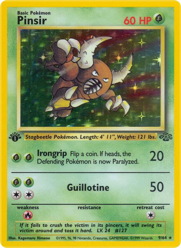 Pinsir card