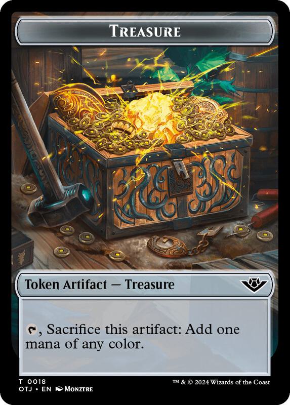 Treasure // Meteorite Double-Sided Token