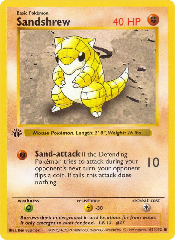 Sandshrew card