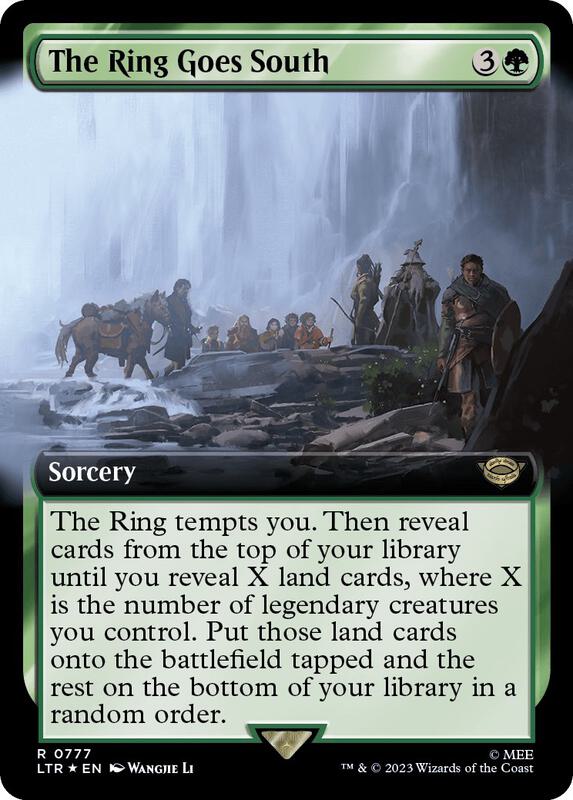 The Ring Goes South (Extended Art) (Surge Foil)