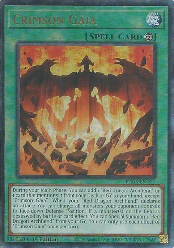 Crimson Gaia (Ultimate Rare)