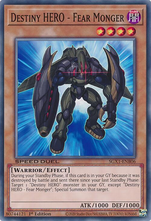 Destiny HERO - Fear Monger