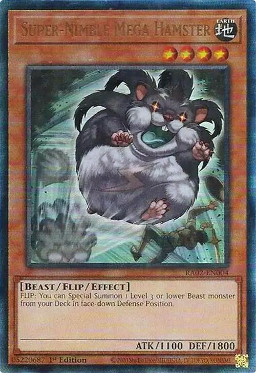 Super-Nimble Mega Hamster (PUR)