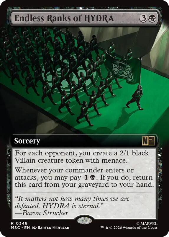 Endless Ranks of HYDRA (Extended Art)