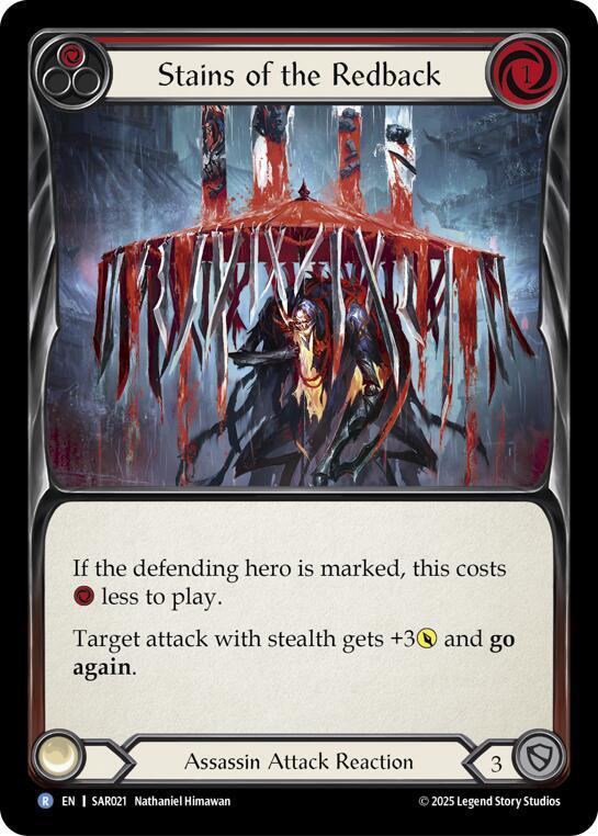 Stains of the Redback