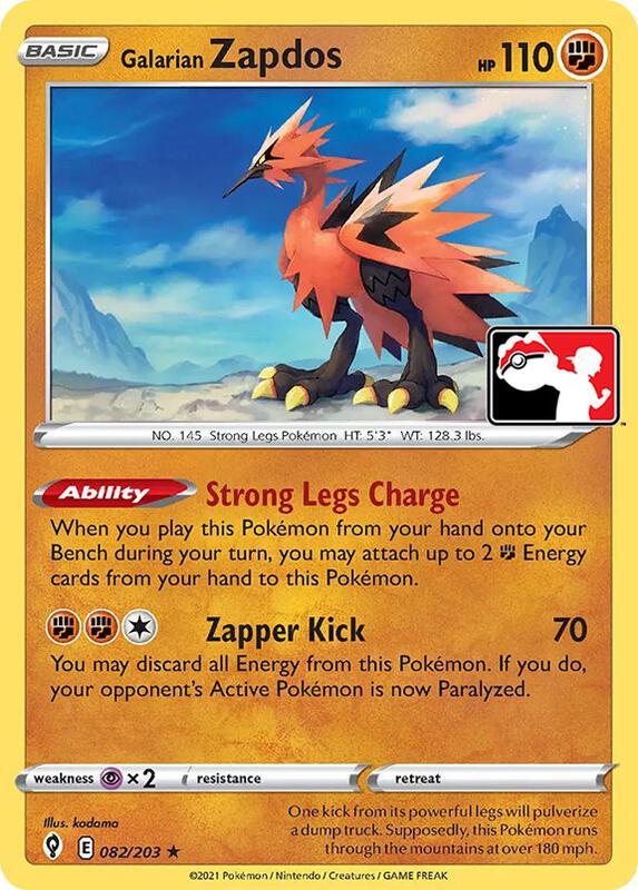 Galarian Zapdos - 082/203