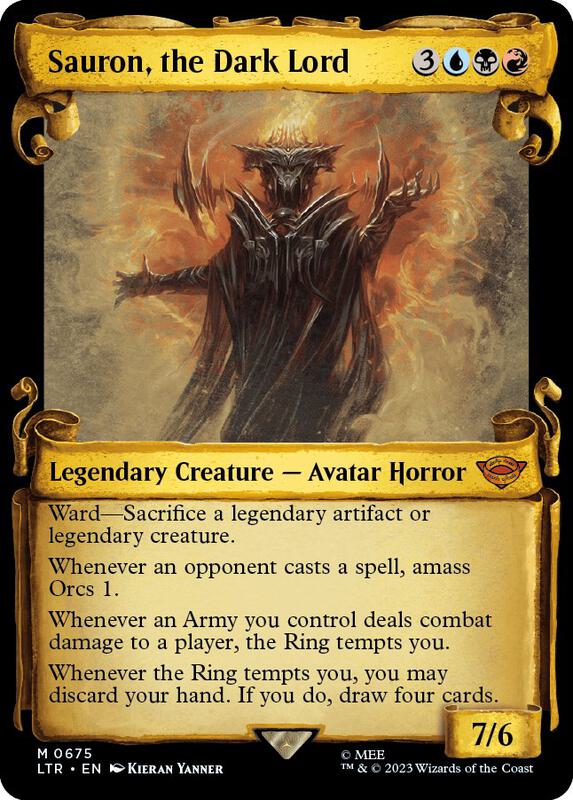 Sauron, the Dark Lord (Showcase Scrolls)