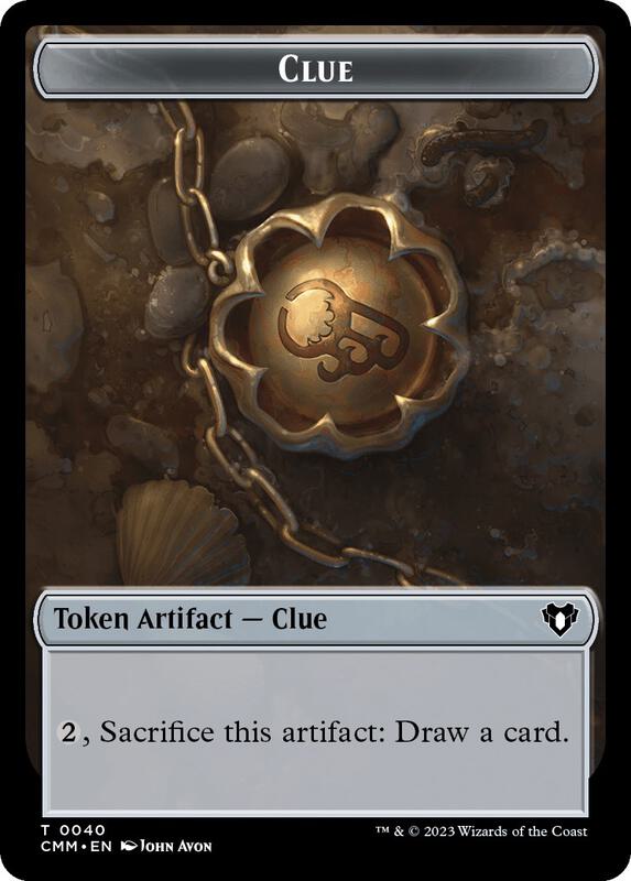 Clue // Myr Double-Sided Token