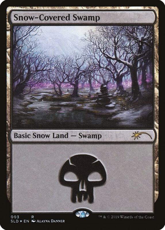 Snow-Covered Swamp (3)
