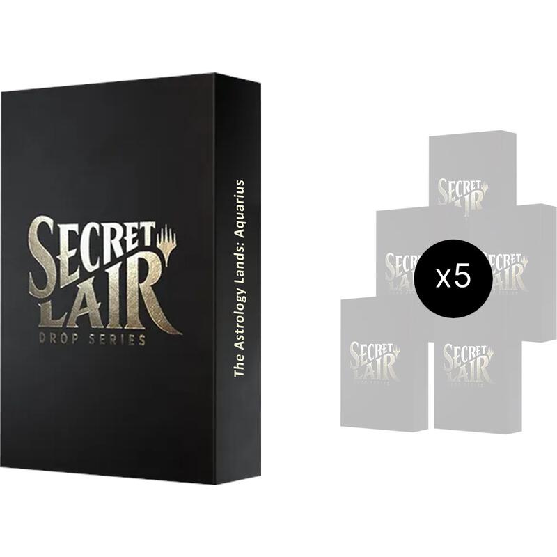 Secret Lair Drop: Astrology Lands (Aquarius) Bundle - Non-Foil Edition
