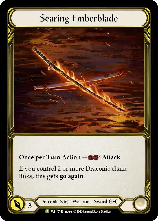 Searing Emberblade (Golden) - FAB147