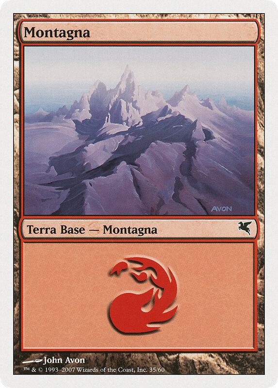 Mountain (Italian) - "Montagna" (C35)